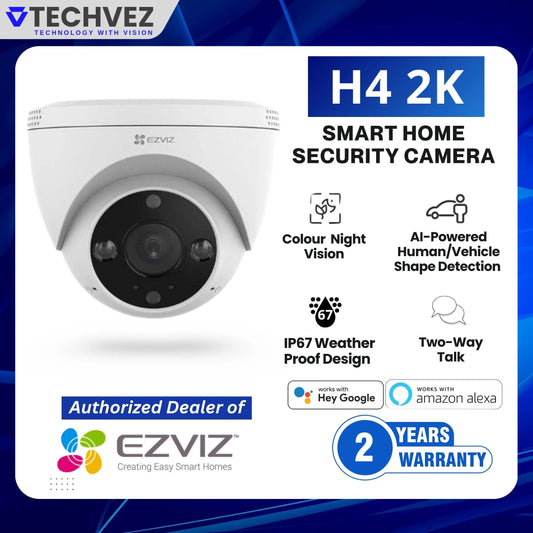 EZVIZ H4 2K Outdoor WiFi Camera
