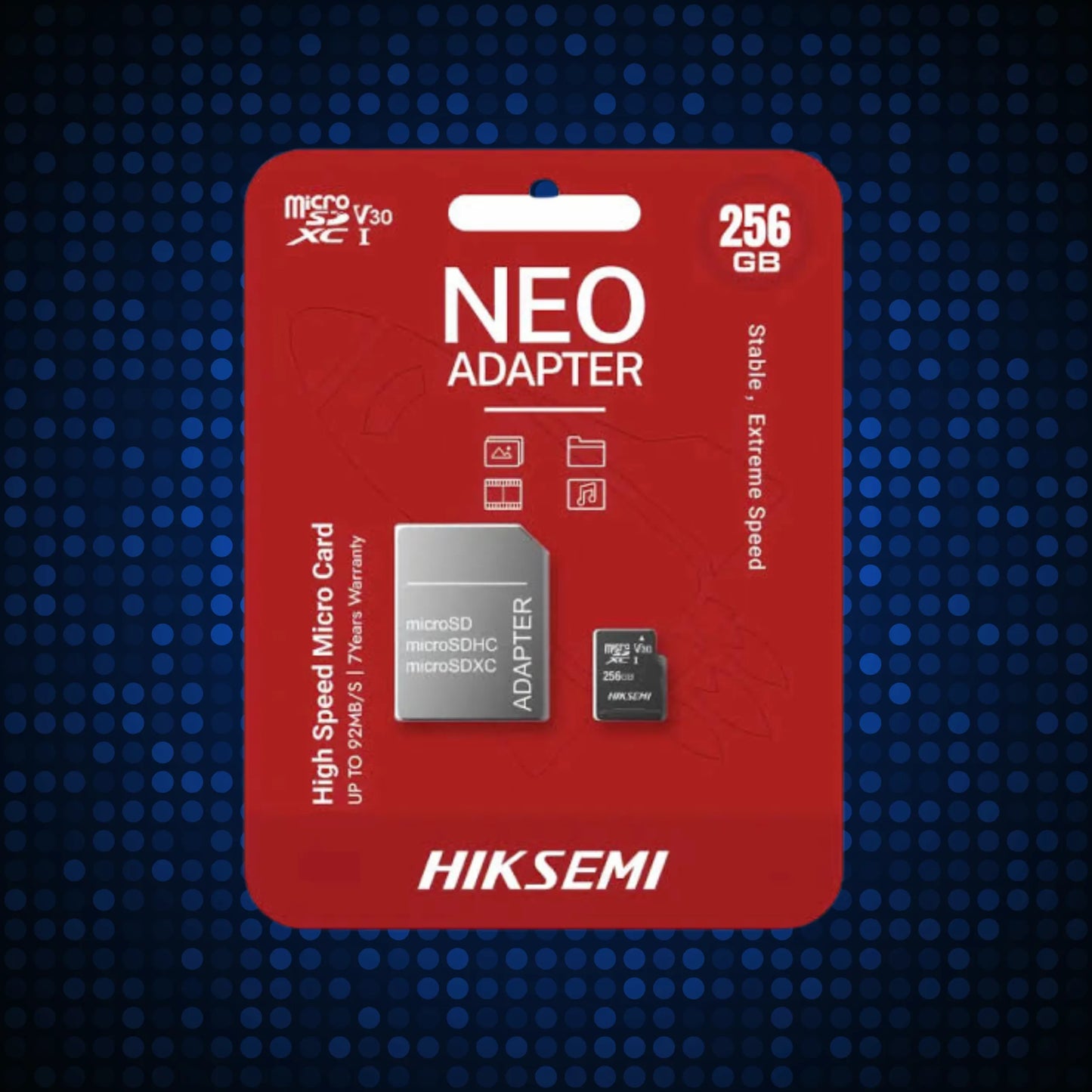 HIKSEMI 256GB MicroSD Card 95MB/s High Speed Storage | Smart Security