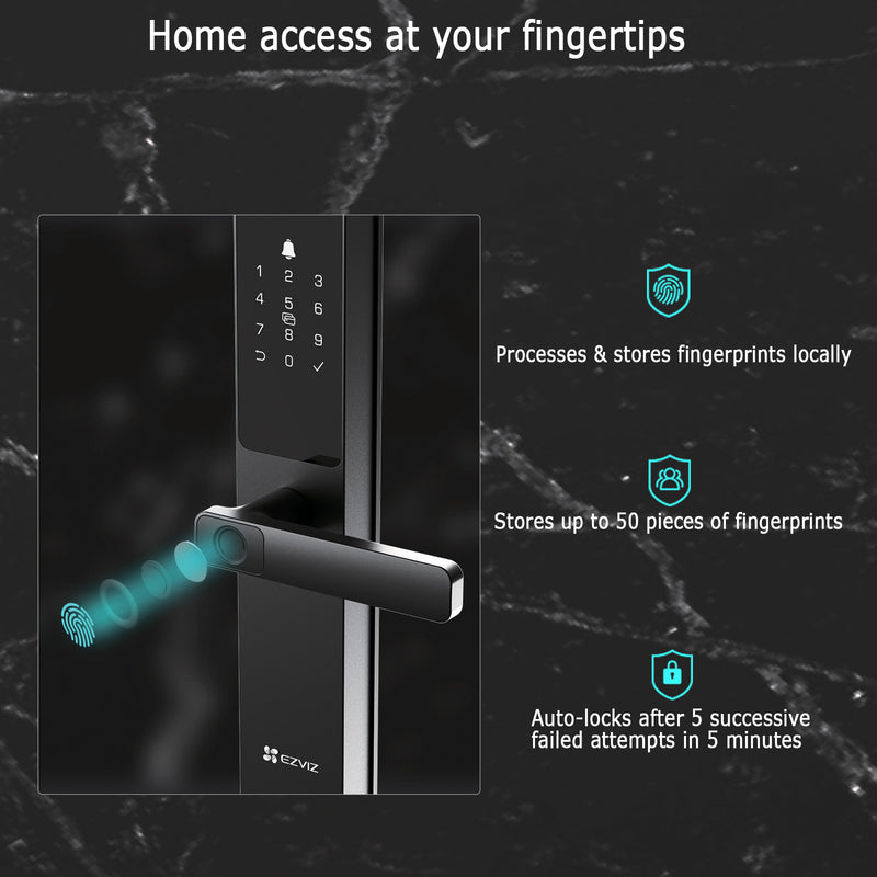 EZVIZ DL05 Smart Fingerprint Door Lock by Hikvision