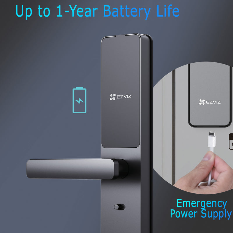 EZVIZ DL05 Smart Fingerprint Door Lock by Hikvision