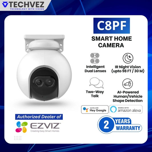 EZVIZ C8PF Dual Lens Outdoor WiFi Camera