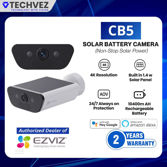 EZVIZ CB5 4K Solar Battery Camera