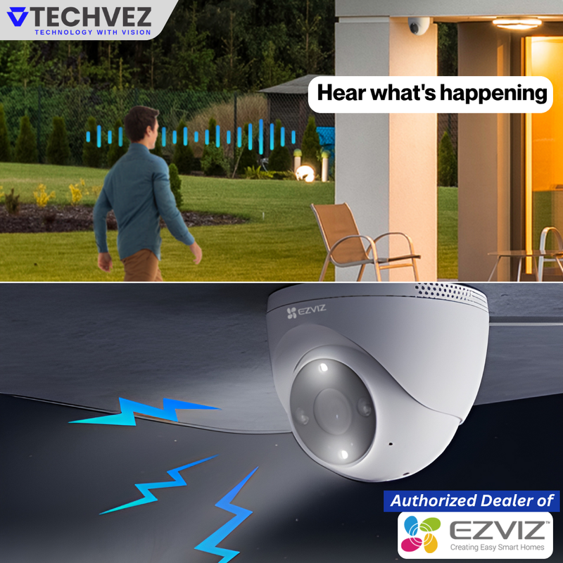 EZVIZ H4 2K Smart WiFi Camera by Hikvision
