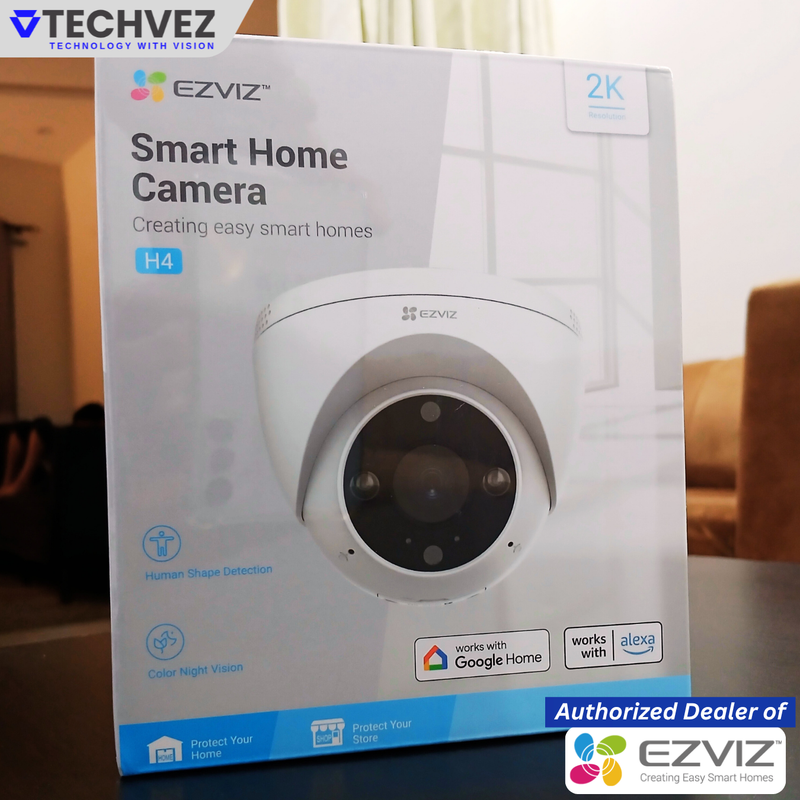 EZVIZ H4 2K Smart WiFi Camera by Hikvision
