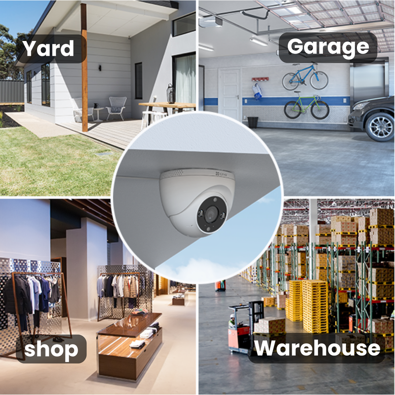 EZVIZ H4 2K Smart WiFi Camera by Hikvision