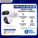 EZVIZ H90 Dual 2K⁺ Smart Outdoor WiFi Camera by Hikvision