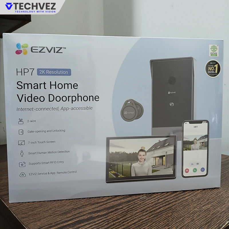EZVIZ HP7 Smart 2K⁺ Video Doorphone by Hikvision