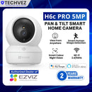 EZVIZ H6C Pro 5MP Smart Pan & Tilt WiFi Camera by Hikvision