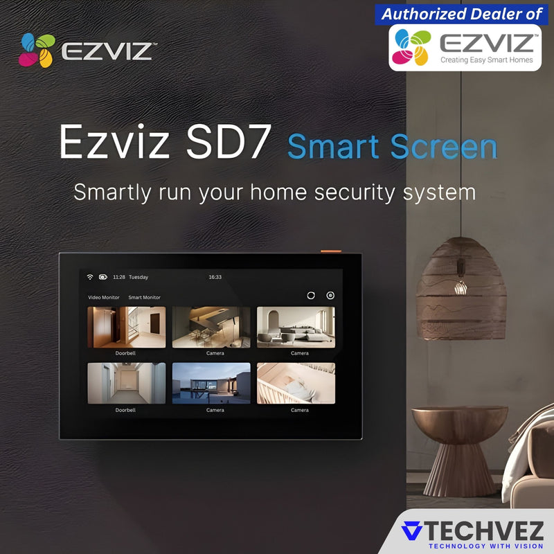 EZVIZ SD7 Smart 7-Inch Wi-Fi Touch Screen by Hikvision