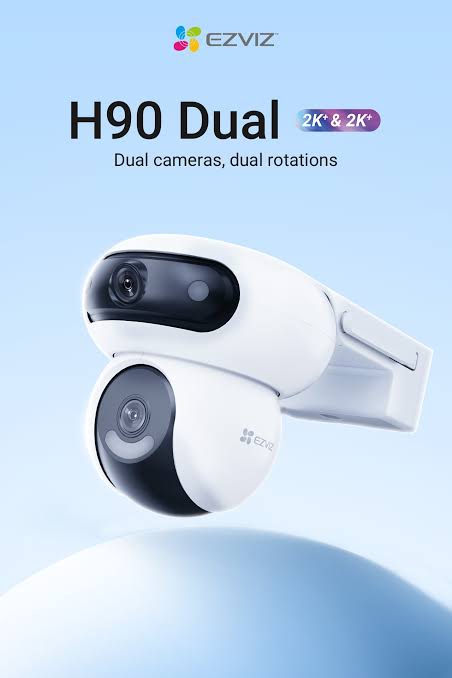 EZVIZ H90 Dual 2K⁺ Smart Outdoor WiFi Camera by Hikvision